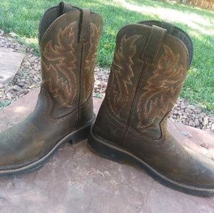 Wolverine men's Ranch steeltoe boots